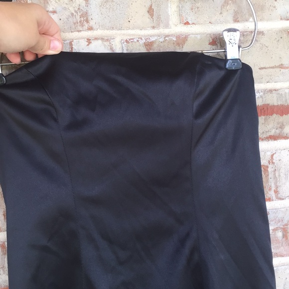 Betsey Johnson Black Wire Cocktail Ruffle Dress 0 - Picture 3 of 8